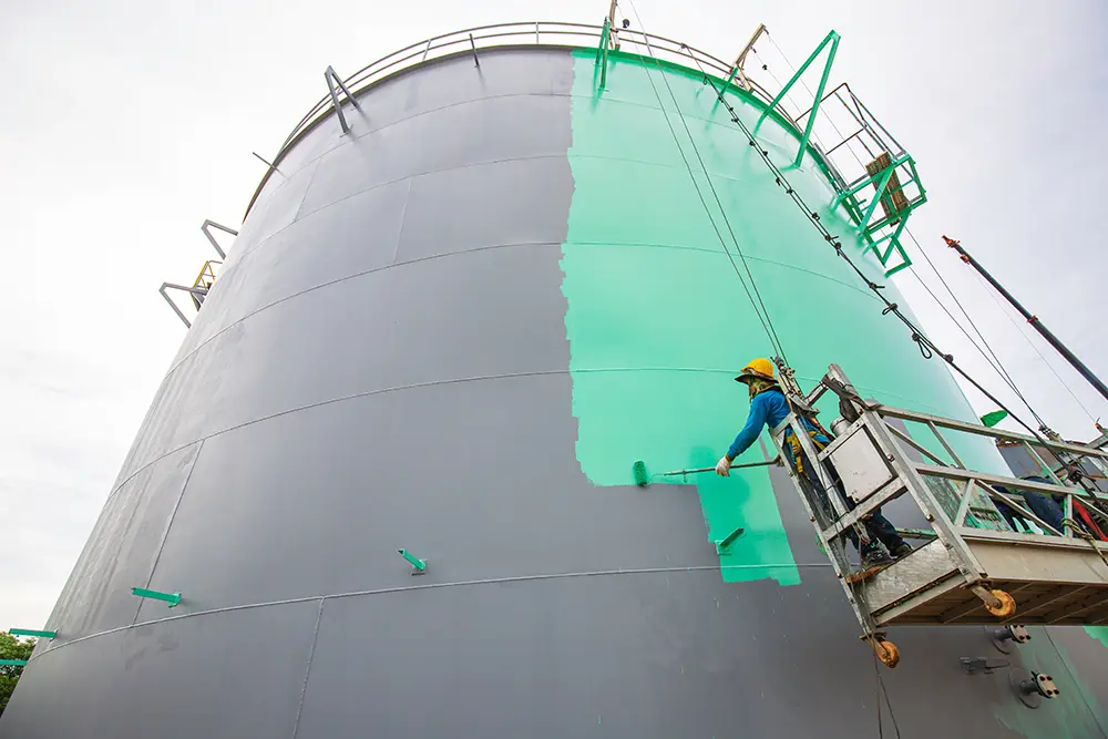 verniciatura industriale silos - cicli anticorrosivi epossidici e trattamenti - gruaro - venezia udine pordenone